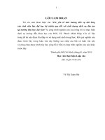 Các yếu tố ảnh hưởng đến sự hài lòng của sinh viên bậc đại học hệ chính quy đối với chất lượng dịch vụ đào tạo tại trường đại học Sài Gòn