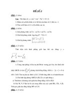 đề thi thử đh môn toán, đề luyện thi số 2