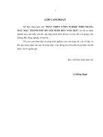 Phát triển công nghiệp thời trang may mặc thành phố Hồ Chí Minh đến năm 2025