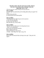 Đề thi toán lớp 6 (8)