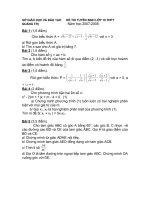 đề tuyển sinh 10 môn toán năm 2010, đề 16