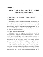 Nghiên cứu các thông số ảnh hưởng lên độ chính xác của máy biến điện áp cao thế kiểu dung