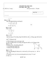 Đề kiểm tra học kì 2 Toán lớp 6 số 12