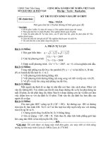 Đề thi tuyển sinh vào lớp 10 môn Toán số 5