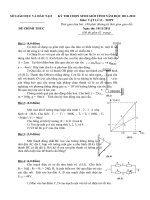 25 Đề thi - Đáp án HSG Vật Lý 12 các tỉnh (22)