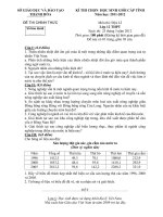 Đề thi học sinh giỏi tỉnh năm 2011 THPT đề số  (7)