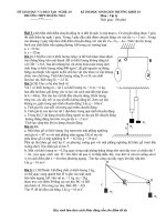 Đề thi HSG VL10 Trường THPT Hoàng Mai - Nghệ An môn vật lý