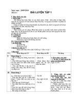 Tiết 11  Bài luyện tập 1  Hóa 8