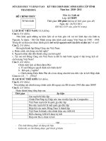 Đề thi học sinh giỏi tỉnh năm 2011 THPT đề số (1)