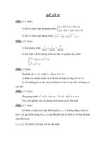 đề thi thử đh môn toán, đề luyện thi số  97