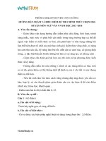 Đáp án Đề thi học sinh giỏi lớp 9 môn Văn huyện Con Cuông  Nghệ An năm 2013