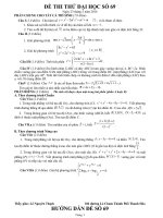Đề luyện thi đại học môn Toán số 69