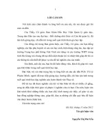 Biện pháp quản lý hoạt động giáo dục hướng nghiệp tại trường THPT Việt Vinh huyện Bắc Quang, tỉnh Hà Giang