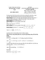 đề thi hsg giải toán trên máy tính cầm tay, đề 4