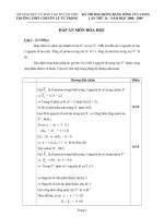 Đề thi học sinh giỏi Hóa học lớp 12 chọn lọc số 6