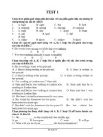 bộ đề ôn thi tuyển lớp 10