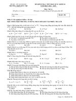 Đề kiểm tra 1 tiết Học Kỳ II vật lí 10 (4)