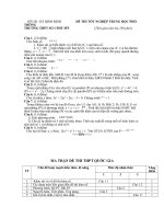 Đề ôn thi THPT quốc gia môn Toán số 3