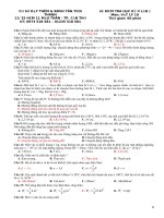 4 ĐỀ THI THỬ Học Kỳ 2 Vật Lý 10 (đáp án) (2)