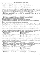 Đề ôn tập học kì 1 lớp 10 số 2 môn vật lý