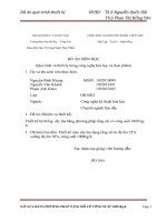 Thiết kế hệ thống  sấy lúa bằng phương pháp tầng sôi có công suất 1000 kg trên h