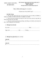 PHÒNG GD VÀ ĐT TAM DƯƠNG ĐỀ THI HỌC SINH GIỎI GIẢI TOÁN TRÊN MTCT - TOÁN 9