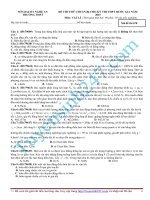 Đề thi thử lý năm 2015 - Có giải chi tiết kèm theo (56)