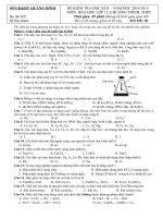 SỞ GD&ĐT QUẢNG BÌNH ĐỀ KIỂM TRA HỌC KỲ 2- NĂM HỌC 2013-2014  MÔN  ĐỊA LÍ LỚP 12, CHƯƠNG TRÌNH THPT