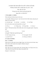 Đề thi học kì 2 lớp 8 môn Văn năm 2015 tỉnh Bắc Ninh