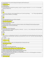 Đề thi thử tốt nghiệp tuyển chọn môn vật lý (2)