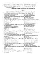 thpt quang trung đề thi học kì 1 sử 10