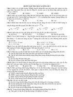 Đề ôn tập học kì 1 lớp 10 số 3 môn vật lý