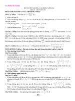 Đề thi thử đại học môn Toán có đáp án 15
