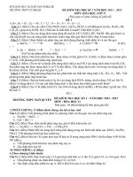 Đề hoá lớp 11 - sưu tầm đề kiểm tra, thi học sinh giỏi hoá học lớp 11 tham khảo bồi dưỡng (102)