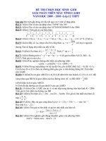 Đề thi giải toán bằng máy tính cầm tay casio lớp 12 tham khảo (20)