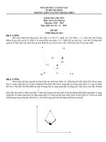 Đề kiểm tra chuyên lý lớp 10 phần nhiệt động lực học
