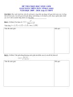 Đề thi giải toán bằng máy tính cầm tay casio lớp 12 tham khảo (6)