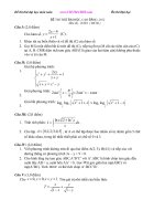 Đề ôn thi đại học môn Toán số 80