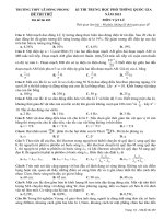 Gói 3 tuyển chọn đề vật lí tỉnh Gia Lai 2015 (có đáp án) (31)