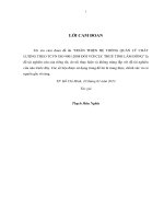 Hoàn thiện hệ thống quản lý chất lượng theo TCVN ISO 9001 2008 đối với cục Thuế tỉnh Lâm Đồng