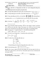 Đề thi toán 11 - sưu tầm đề kiểm tra, thi học kỳ, thi học sinh giỏi tham khảo bồi dưỡng (146)