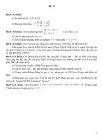 Đề tuyển sinh vào 10 môn toán có đáp án số 73