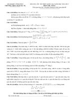 Đề luyện thi THPT Quốc gia môn toán số 71
