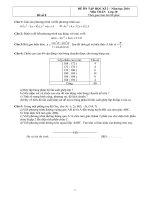 Đề kiểm tra học kì 2 môn Toán lớp 10 (8)