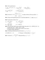 Đề thi toán 11 - sưu tầm đề kiểm tra, thi học kỳ, thi học sinh giỏi tham khảo bồi dưỡng (317)