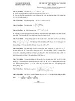 đề thi thử đại học môn toán năm 2015 đề số 155