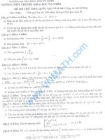 đề toán thi thử THPT QG năm 2015 đề số 185