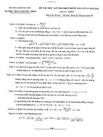 đề toán thi thử THPT QG năm 2015 đề số 183