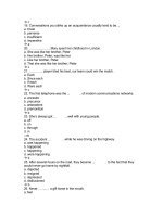 Tổng hợp câu hỏi trắc nghiệm môn Tiếng Anh có đáp án (22)