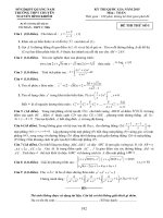 Đề luyện thi THPT Quốc gia môn toán số 50
